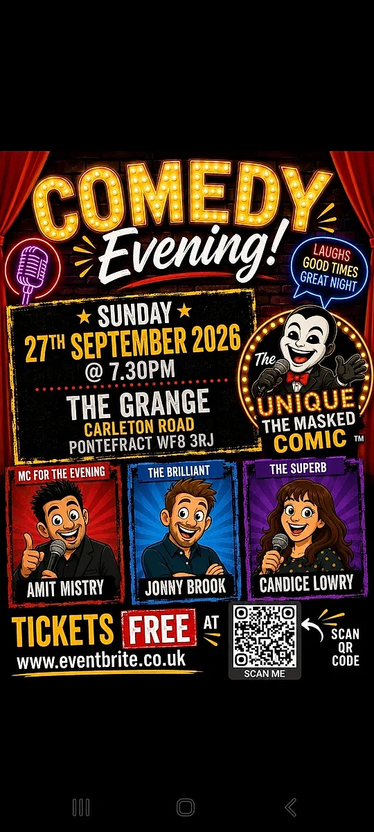 Free comedy event - comedy show