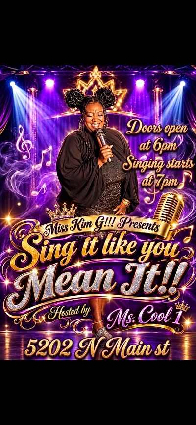 Sing It Like you Mean it Karaoke Open Mic!!