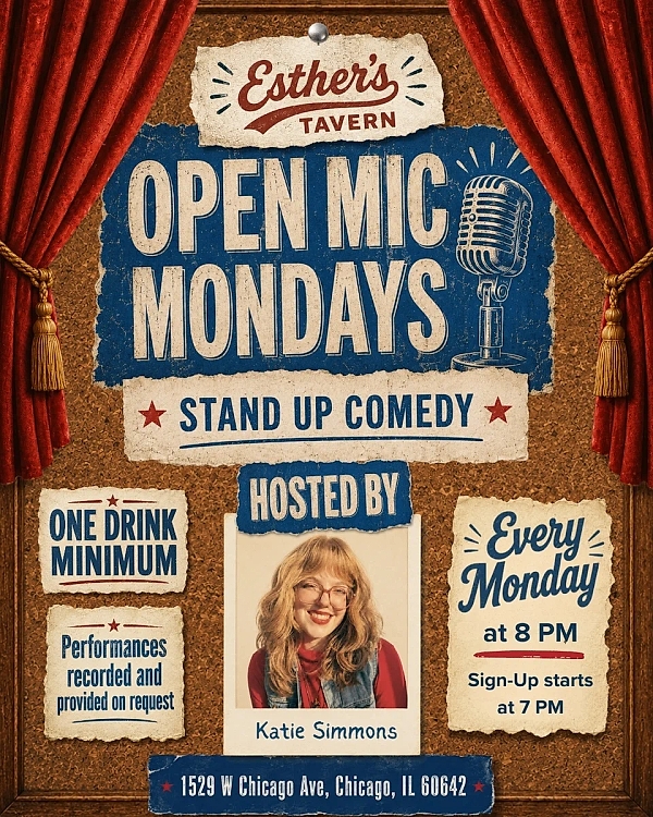 Esther's Open Mic Monday - comedy show