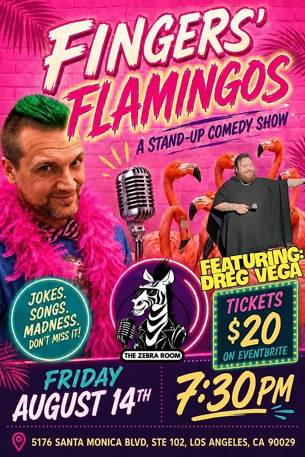 Fingers Flamingos - comedy show