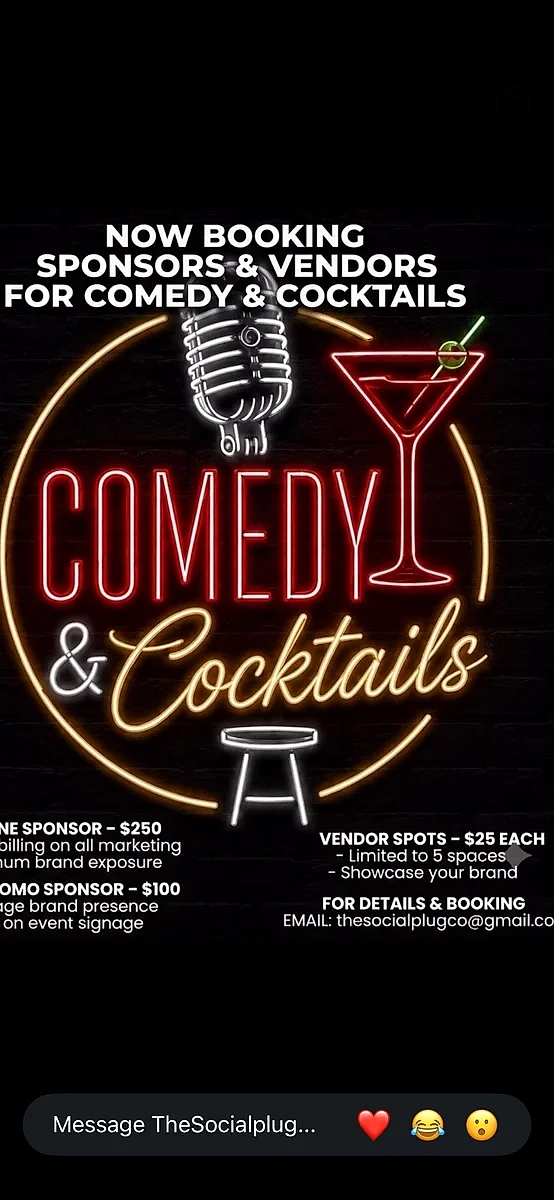 Comedy and cocktails - comedy show