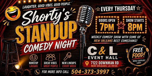 Shorty's comedy night - comedy show