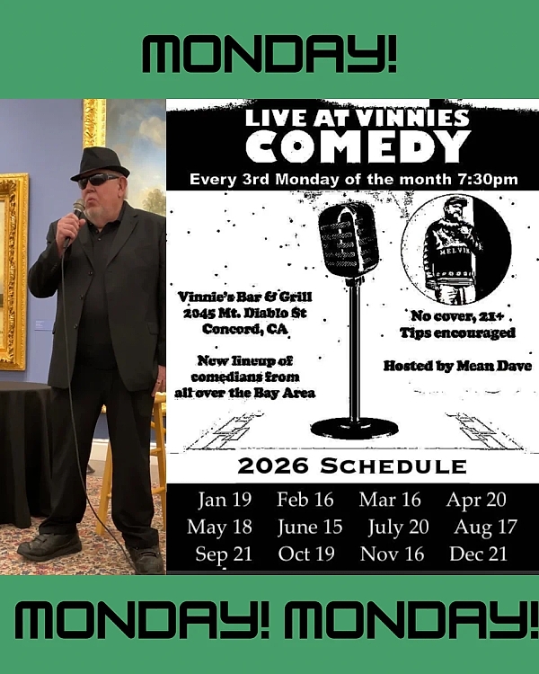 Vinnies Concord - comedy show