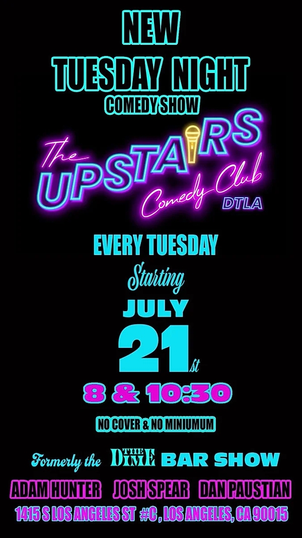 Tuesday night comedy showcase - comedy show