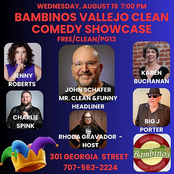Bambino's Vallejo Clean Comedy Showcase - comedy show
