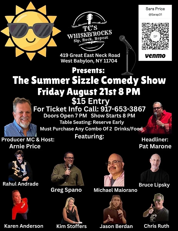 The Summer Sizzle Comedy Show - comedy show