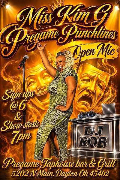 Miss Kim G! Pregame Punchlines