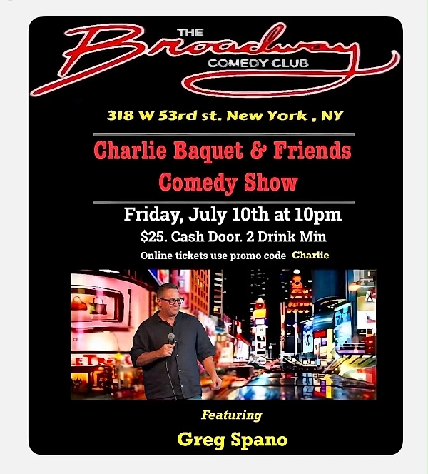 Charlie Baquet and friends - comedy show
