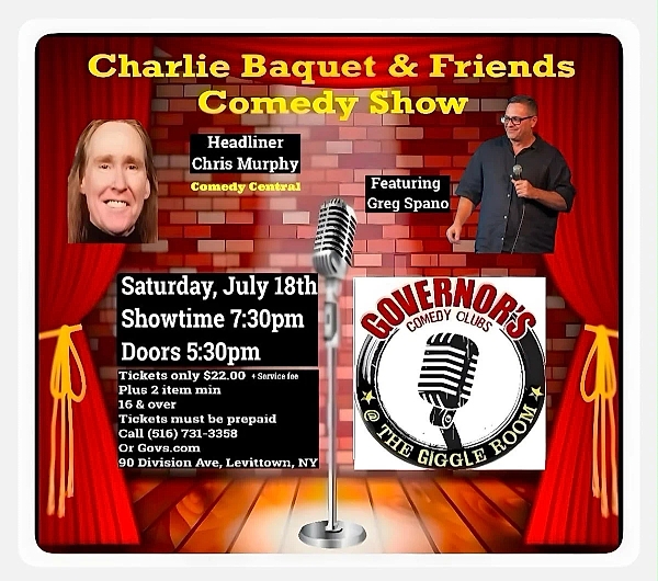 Charlie Baquet and Friends - comedy show