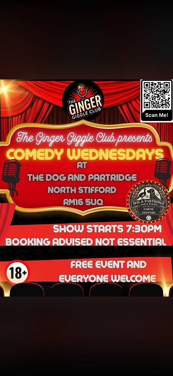 The Ginger Giggle Club - comedy show
