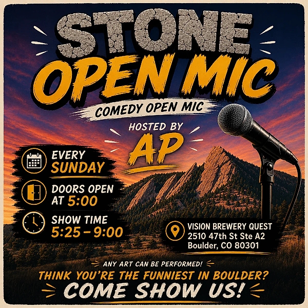 Stone Open Mic - comedy show