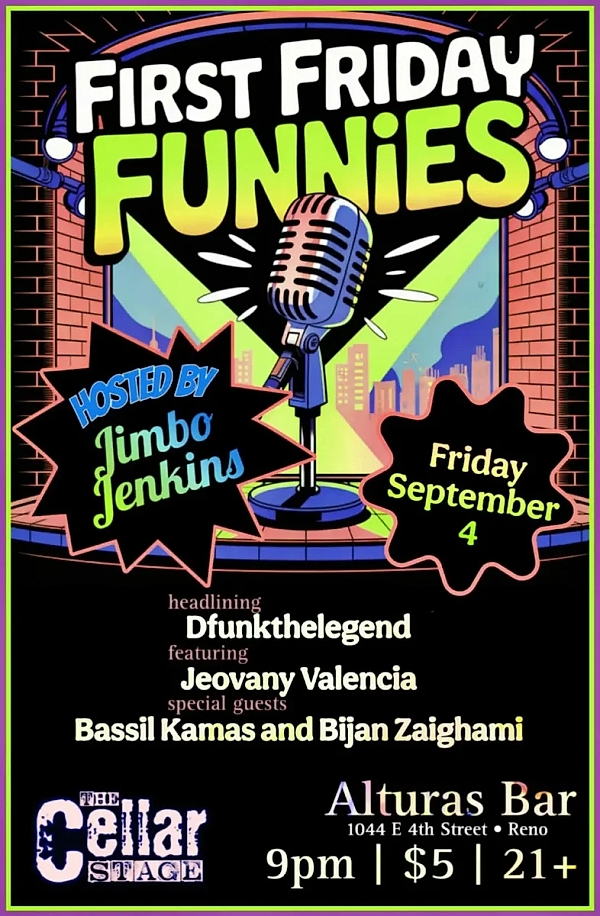 First Friday Funnies - comedy show