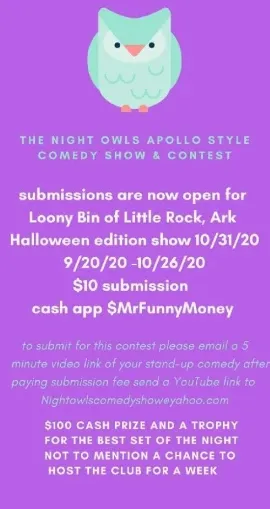 The Night Owls Apollo style Comedy contest